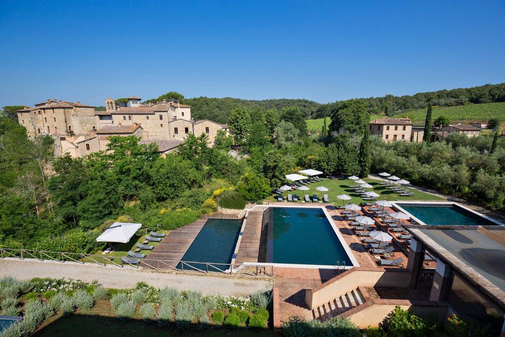 Castel Monastero - The Leading Hotels Of The World Кастельнуово-Берарденґа Екстер'єр фото