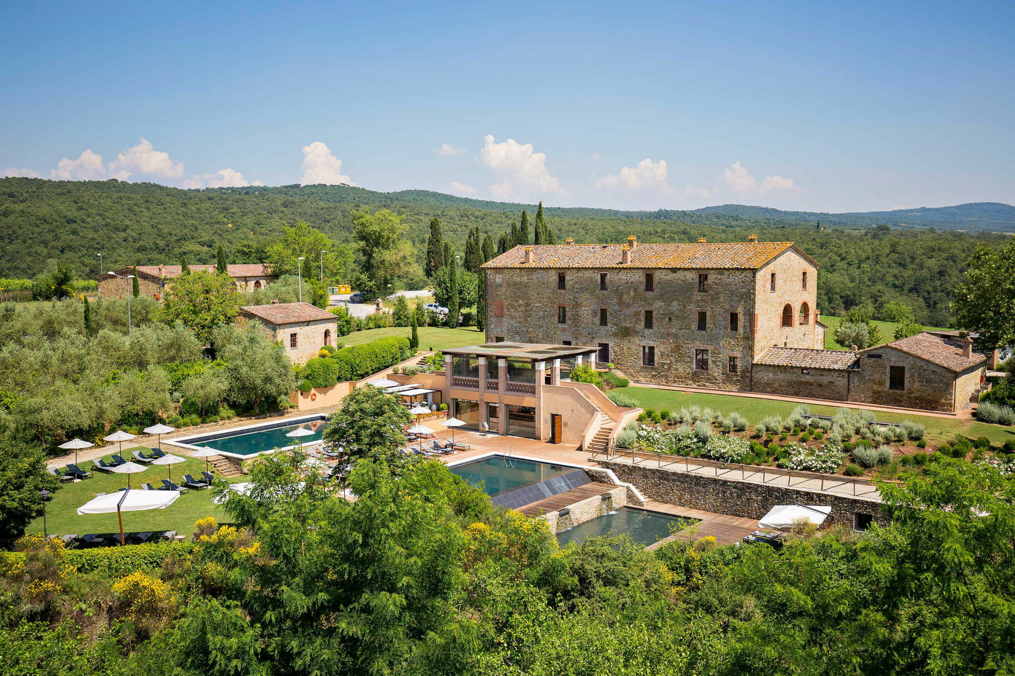 Castel Monastero - The Leading Hotels Of The World Кастельнуово-Берарденґа Екстер'єр фото